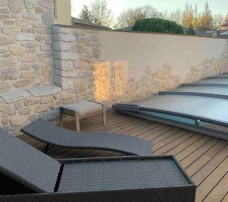 Jolie Maison Jardin Piscine ناربون المظهر الخارجي الصورة